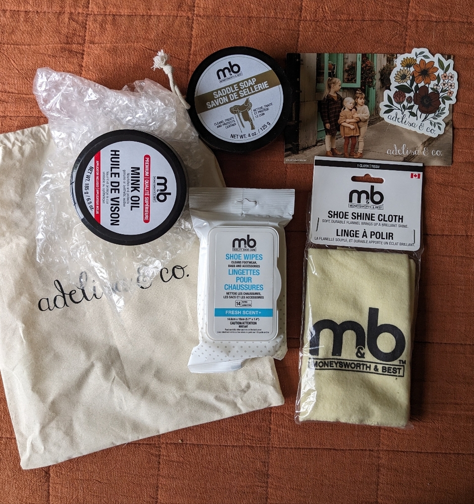 Adelisa & Co leather care kit.